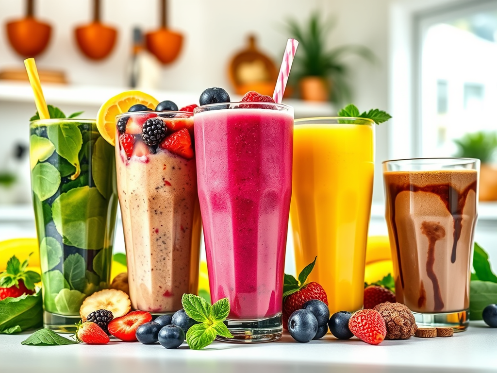 5 Energy Boosting Smoothies to Make at&nbsp;Home